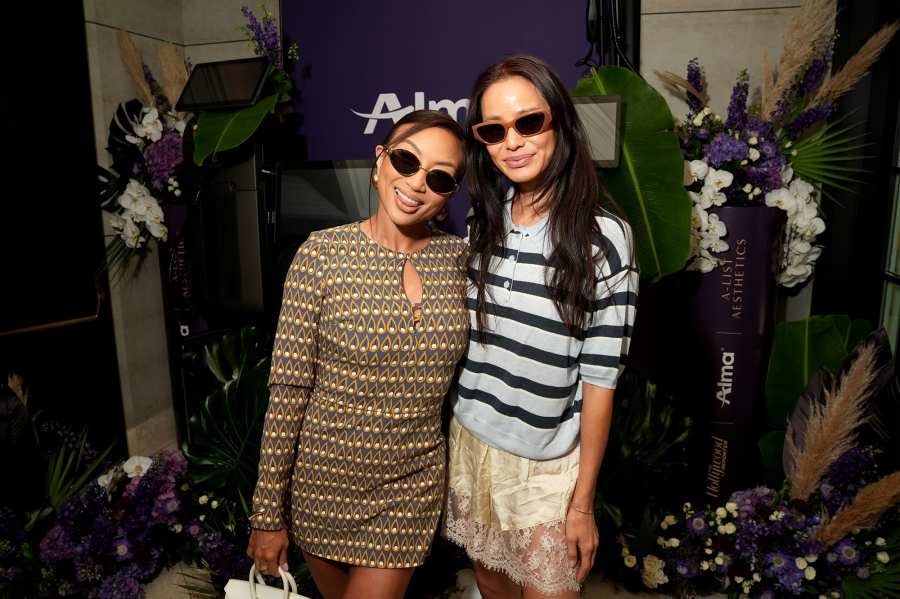 Jeannie Mai and Jamie Chung A-list Aesthetics Hot Pics