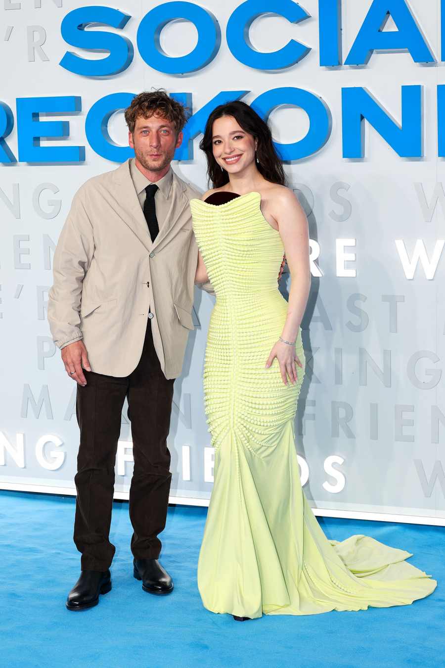 Jeremy Allen White and Mikey Madison The Social Reckoning Screening Hot Pics